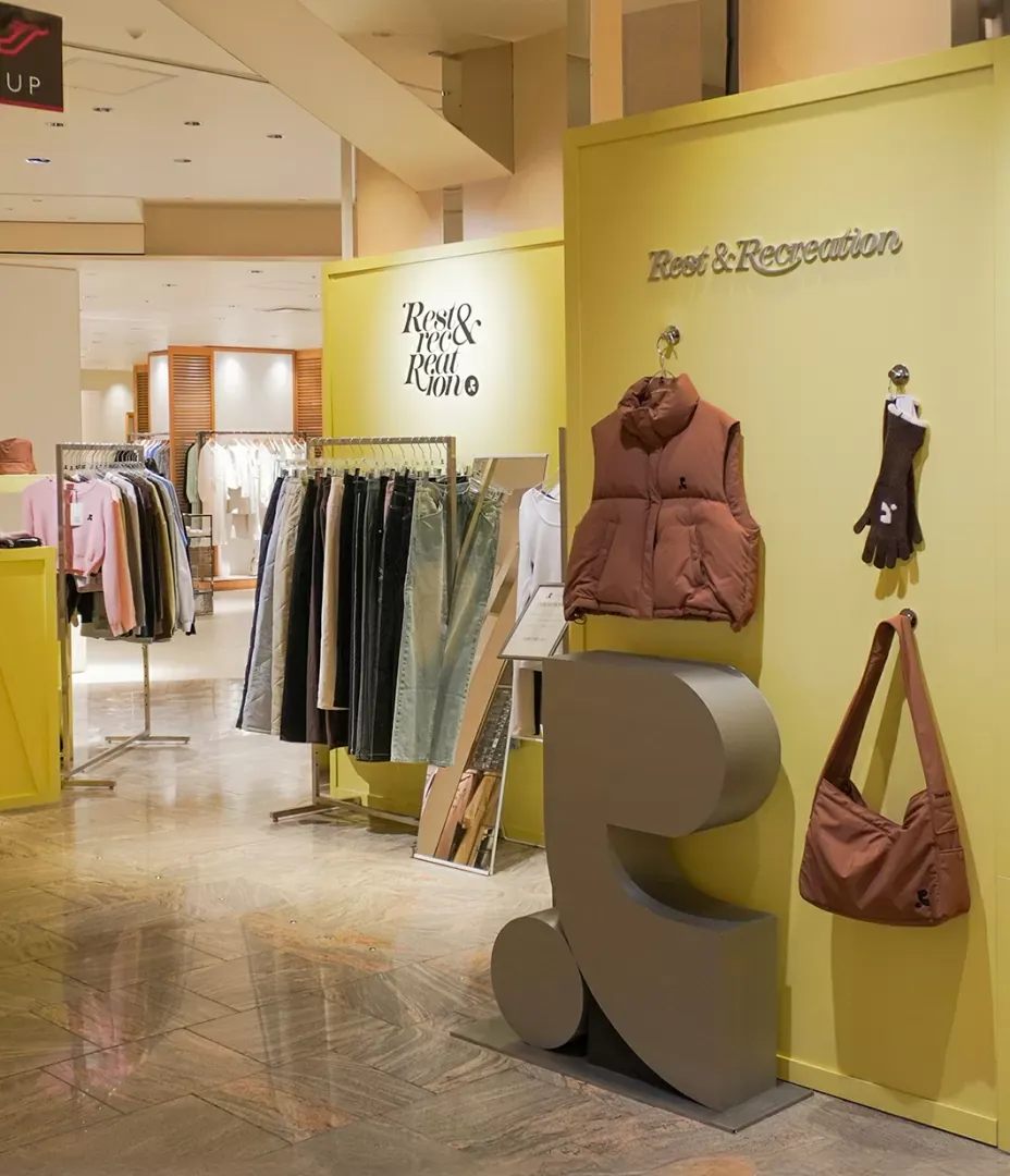 Rest&Recreation POP-UP STORE in SHINJUKU ISETAN